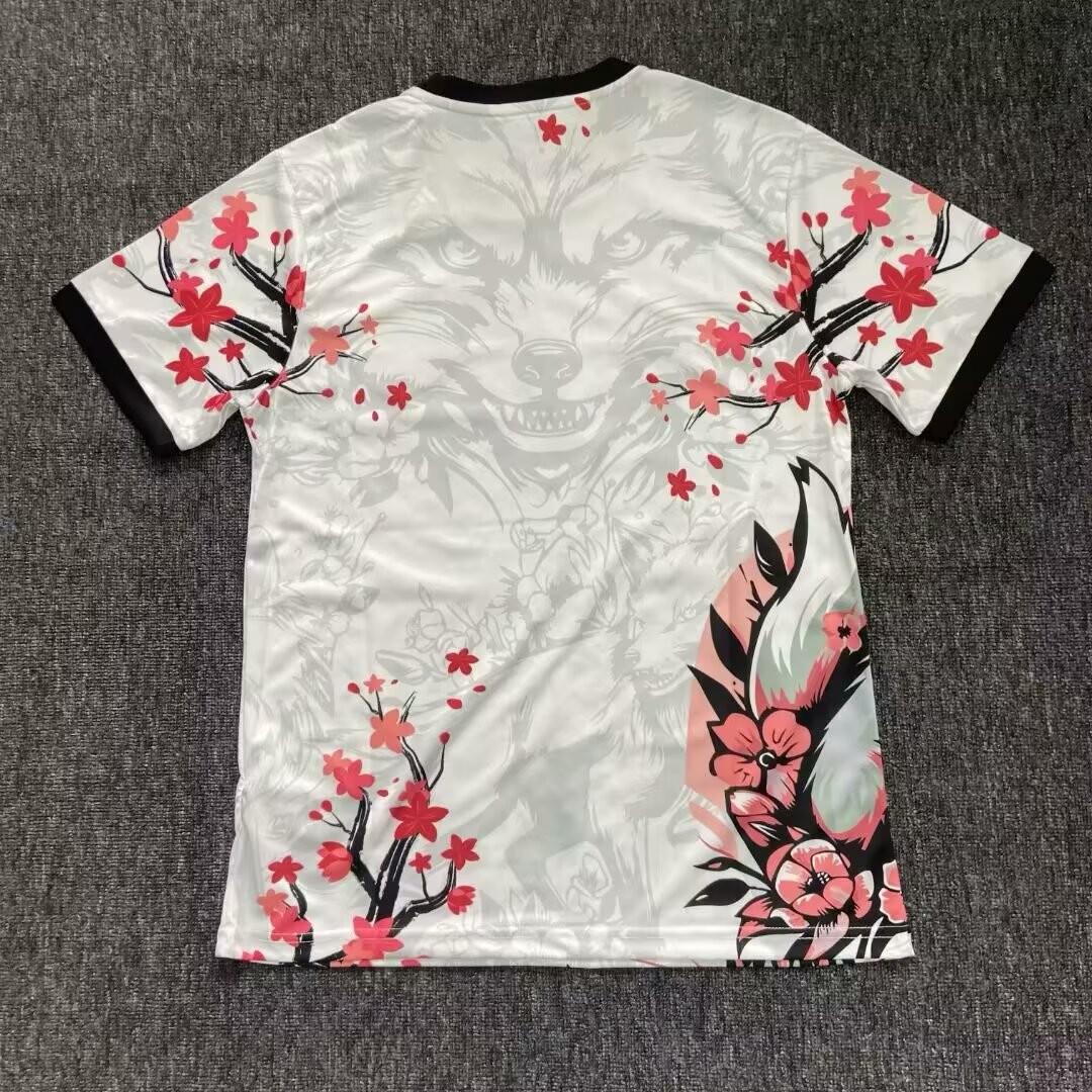 2025 Japan Special Edition White And Red Fox  Football Jersey 1:1 Thai Quality