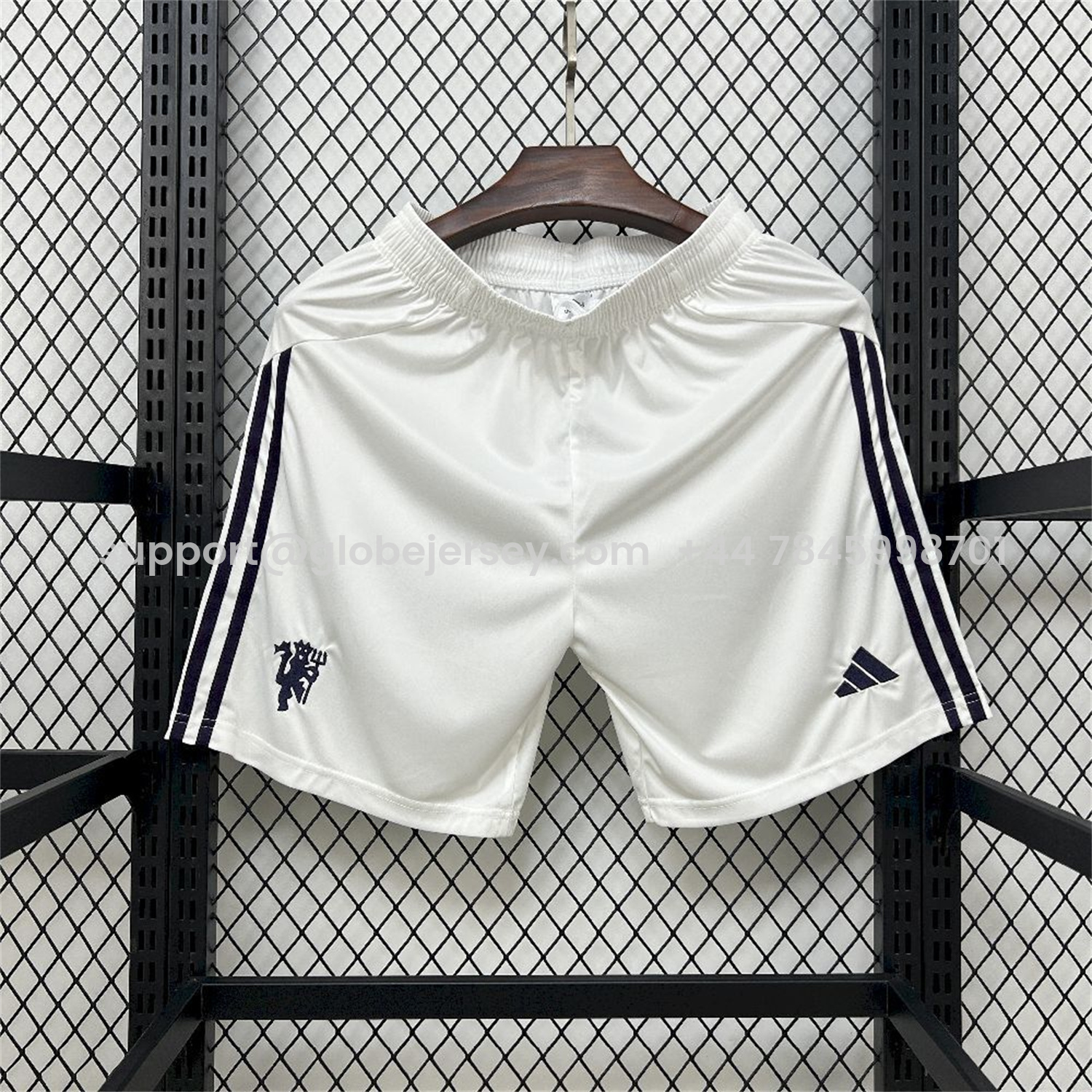 Manchester United 25-26 Away White Shorts - Fans Version