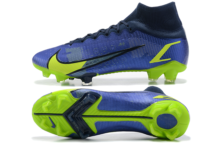 Assassin 14th generation high-top fully knitted waterproof FG football shoes