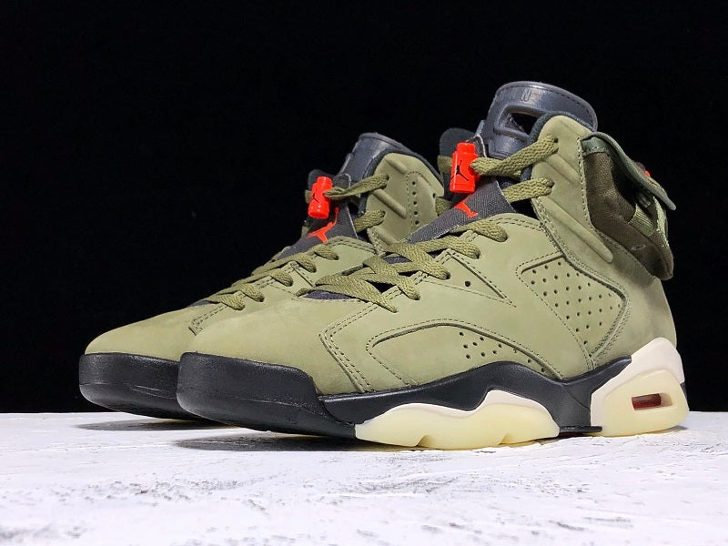 Jordan 6 Retro Travis Scott Olive