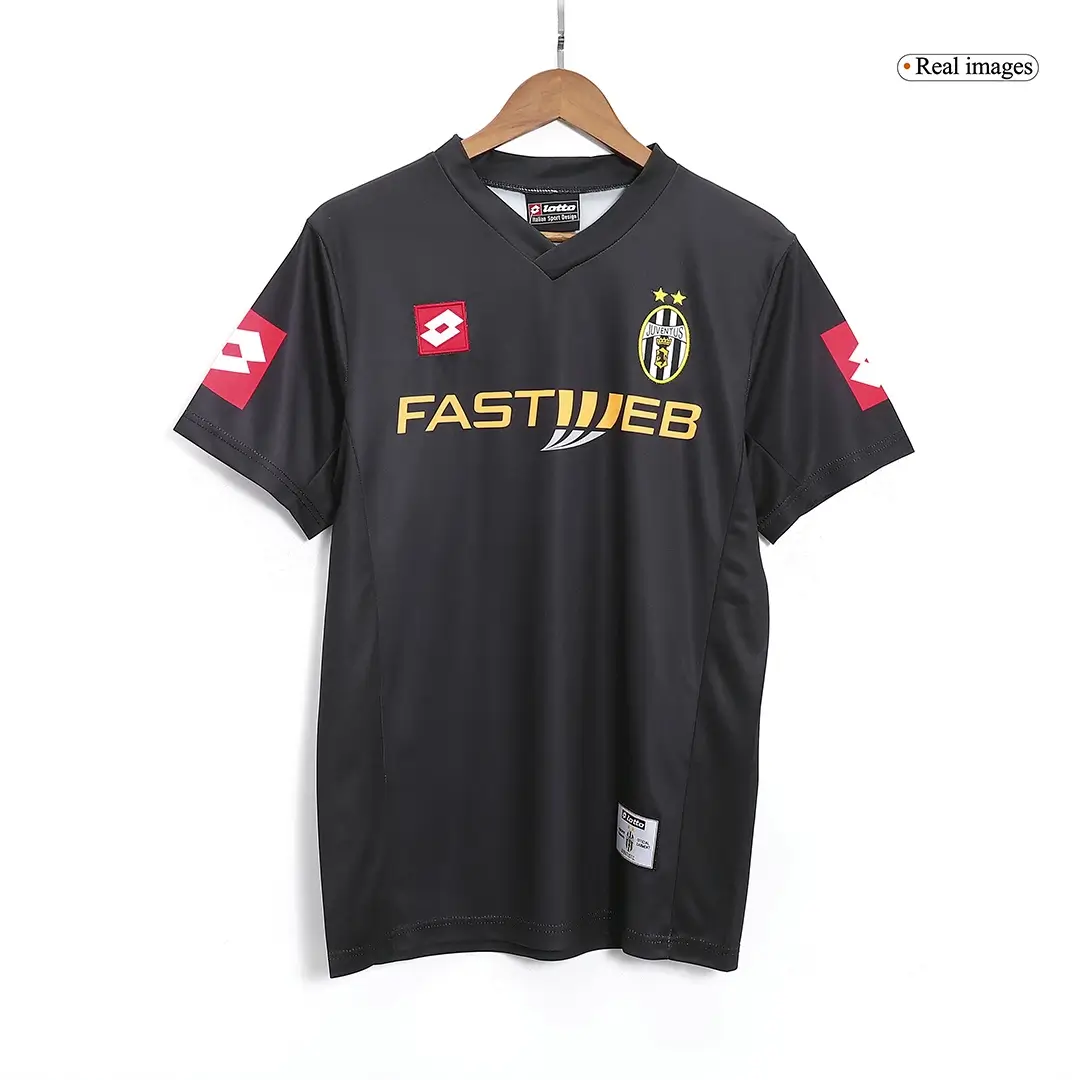 Del Piero #10 Retro Juventus Away Soccer Jersey 2001/02