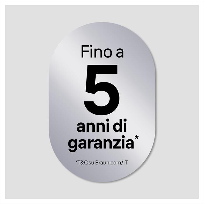 BRAUN - LUCE PULSATA PL5145-BIANCO/ARGENTO