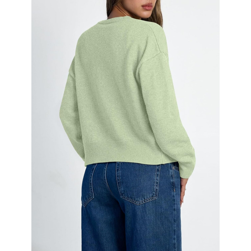 Women's Lightweight Cardigan Cropped Knit Fall Cute Sweaters 2026