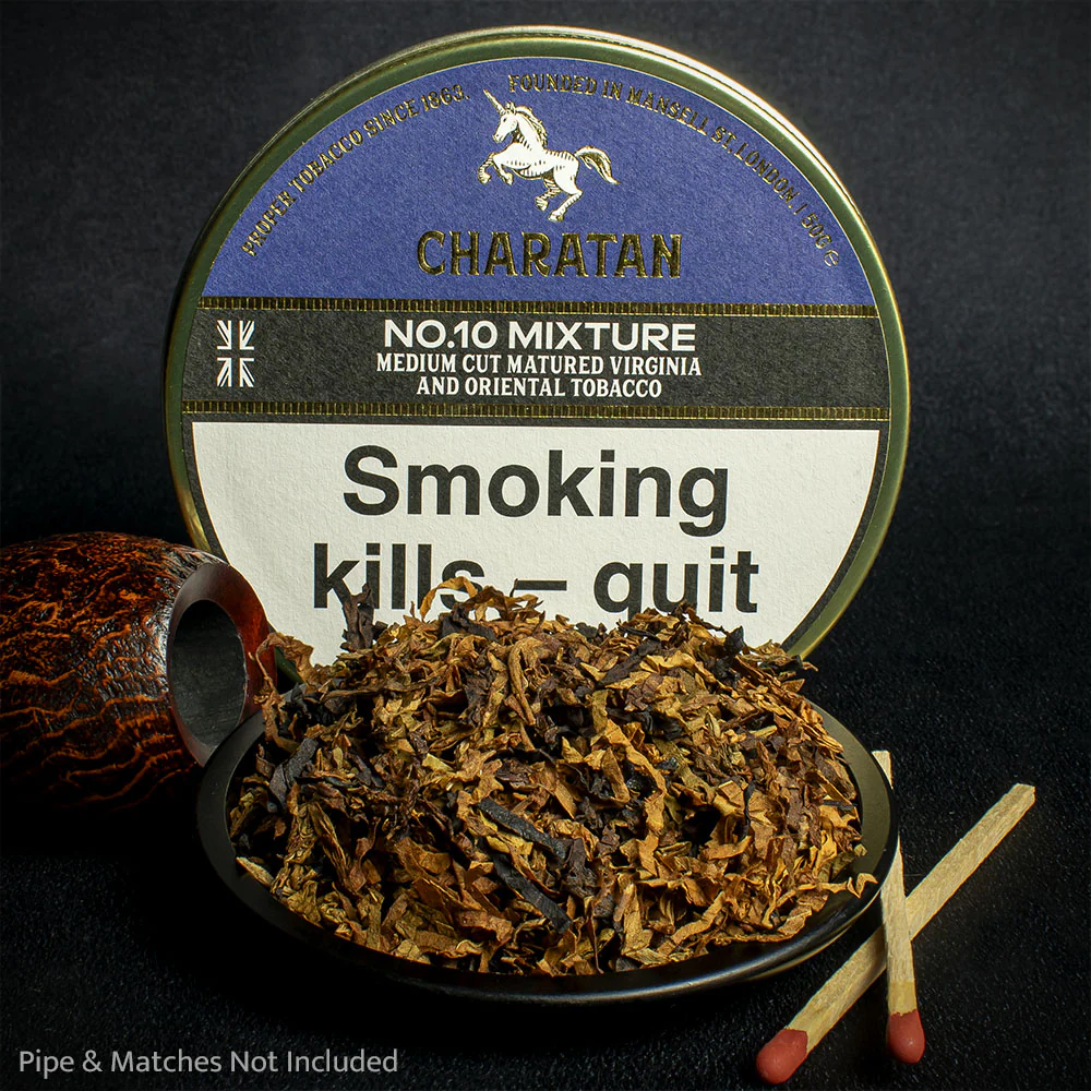 Charatan No.10 Mixture Pipe Tobacco - 50g Tin