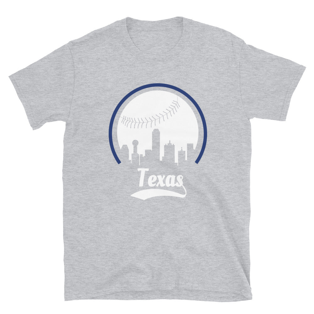 Unisex Texas Rangers Baseball Tee Shirt