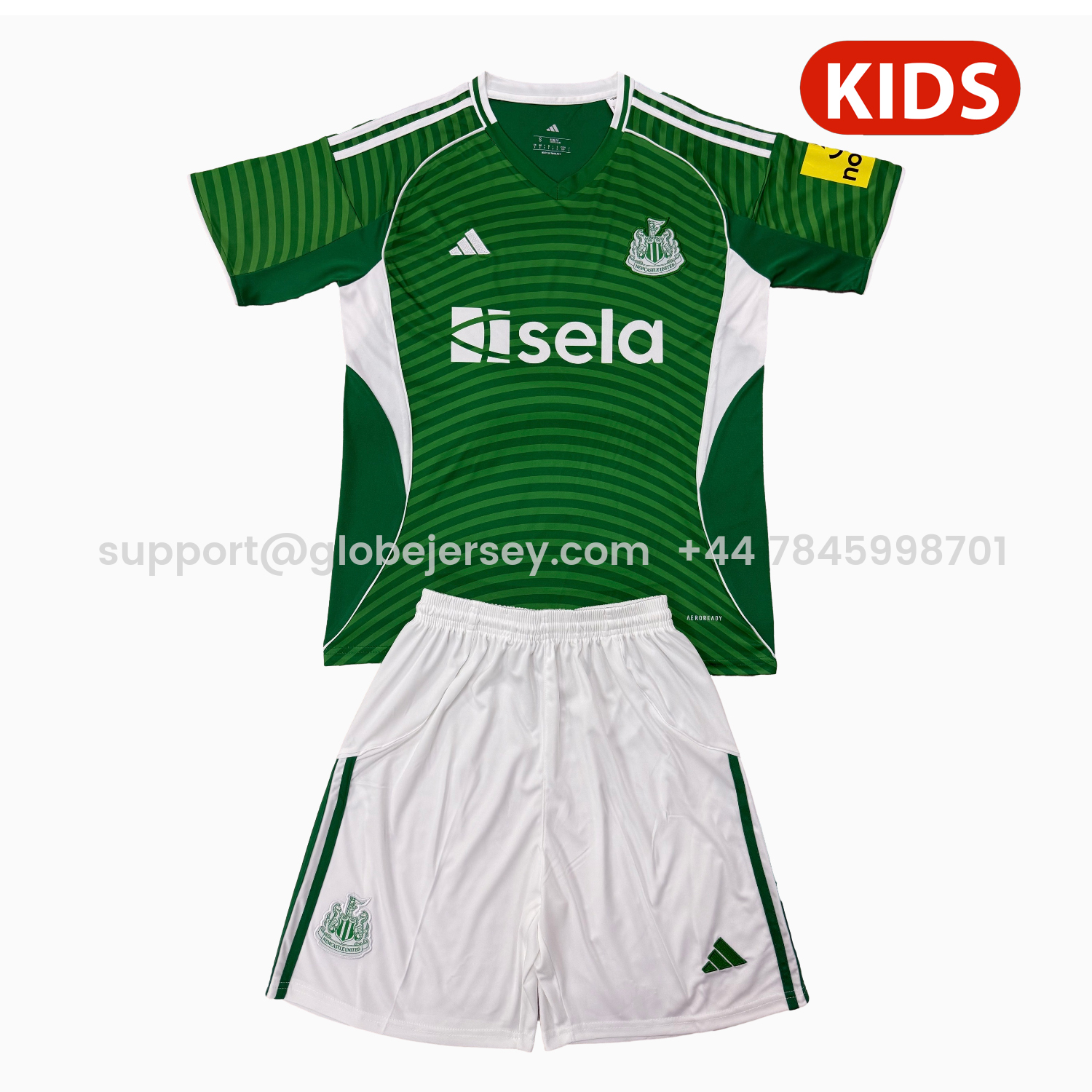 Newcastle United 25-26 Away Kids Kit