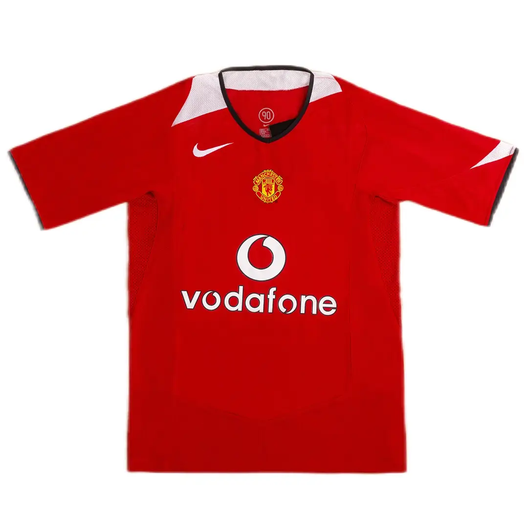 Ronaldo #7 Manchester United 2004/06 Home Retro Jersey