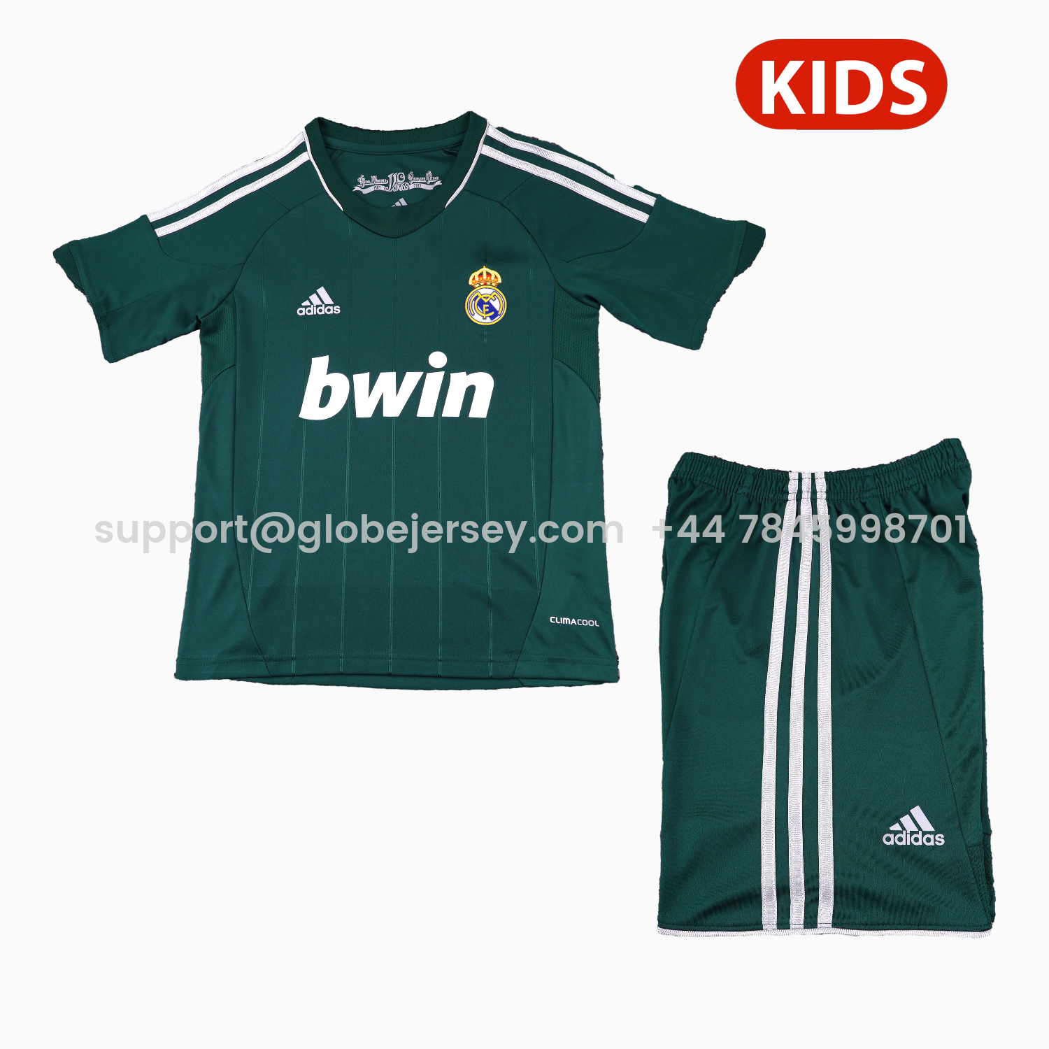 Retro Real Madrid 2012-13 Third Kids Kit