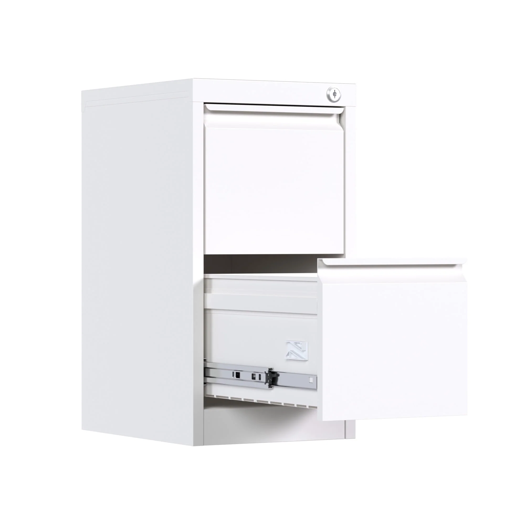 SUPEER White Metal Lateral File Cabinet with Lock, Large Capacity Metal Storage File Cabinet for Letter/Legal A4 Size, Wide File Cabinet for Office Home, Assembly Required