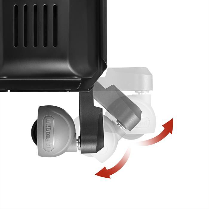 DE LONGHI - Radiatore V550715.BG-Nero e grigio