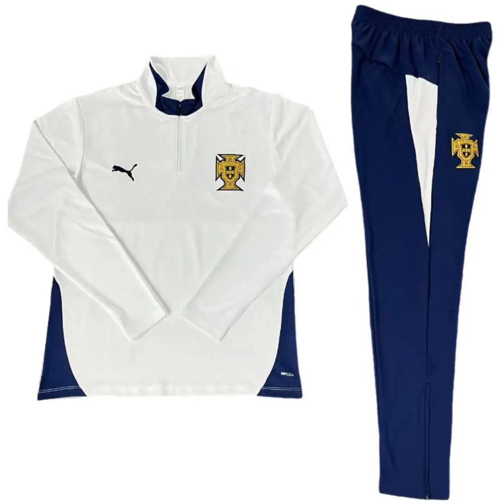 2025-26-New Season- Portugal White-Children's-Training Jersey