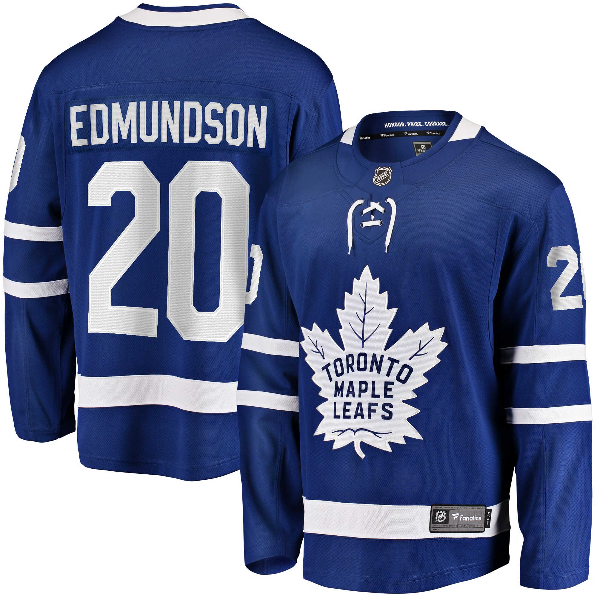 Joel Edmundson Toronto Maple Leafs Fanatics Home Premier Breakaway   Jersey – Blue