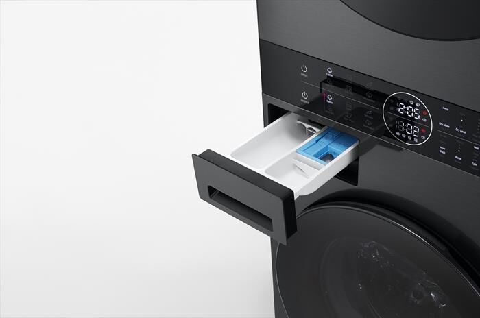 LG - Lavasciuga WASHTOWER WT1210BBF 12/10 Kg Classe A-Platinum Black