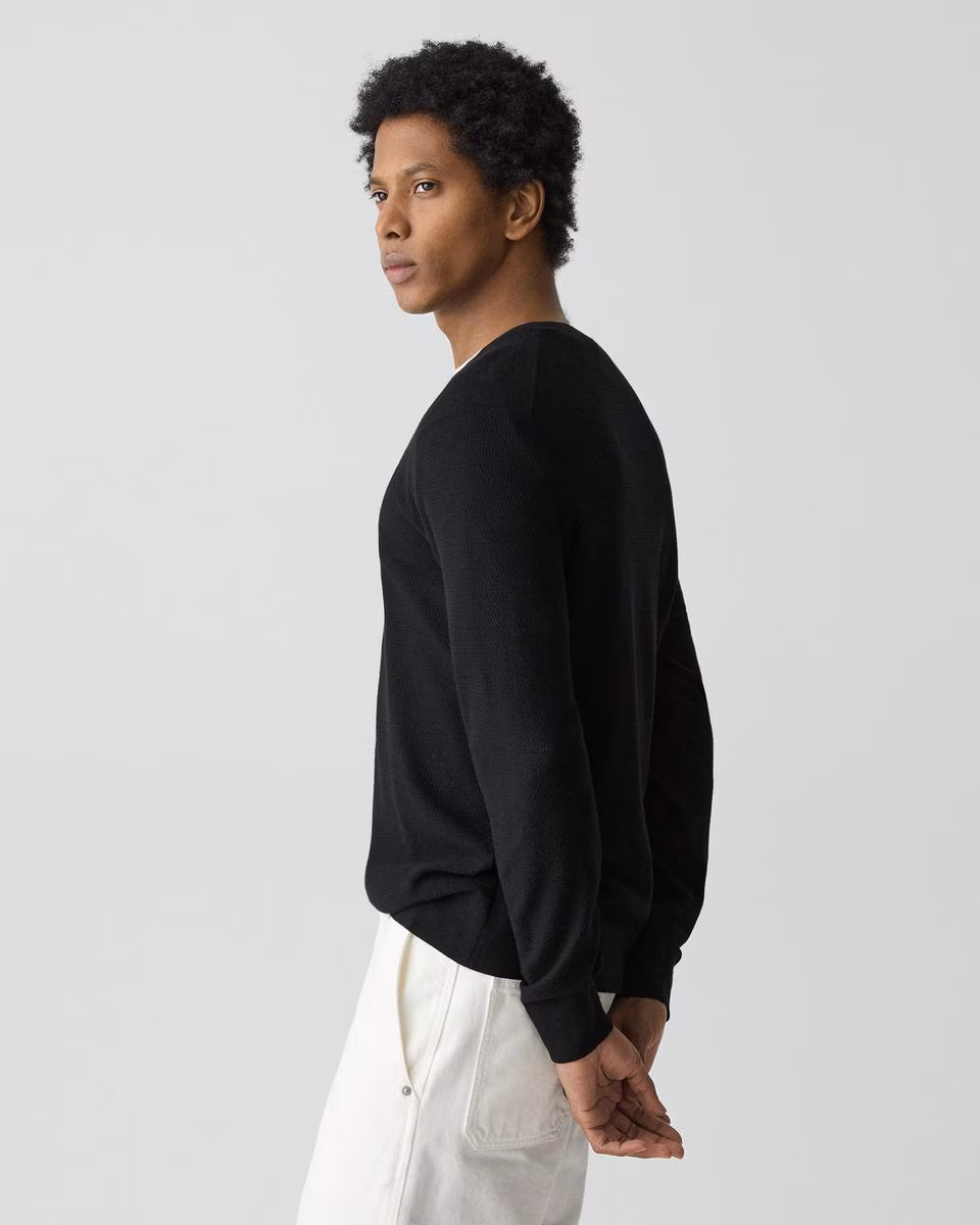 Riland Crewneck Sweater in Light Bilen
