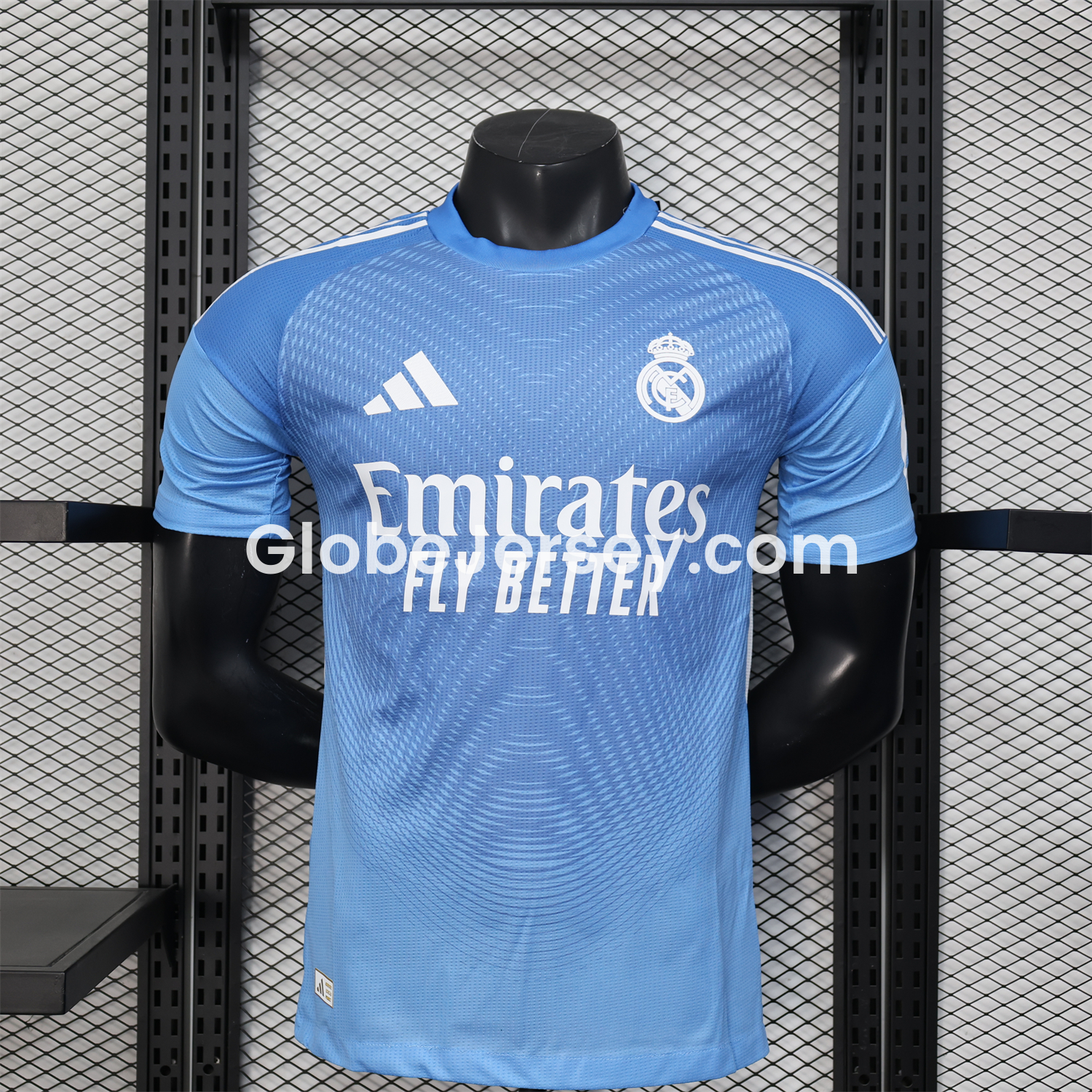Real Madrid 25-26 Blue Goalkeeper Jersey - Player Version