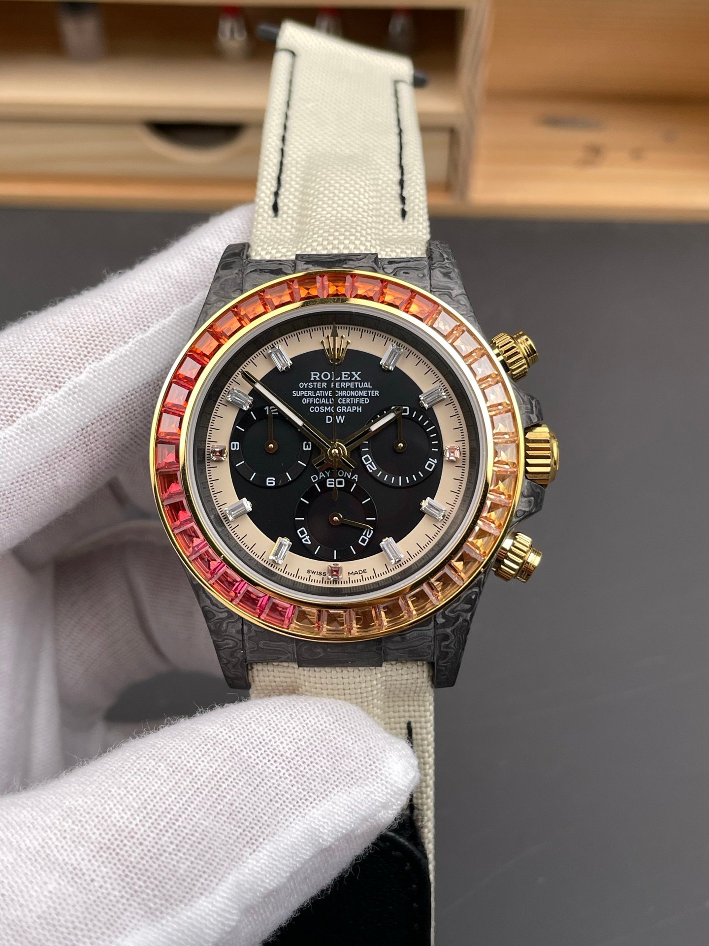 Rolex Daytona Pumpkin Carbon