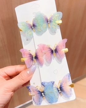 Han clothing hairpin baby bangs butterfly child headwear