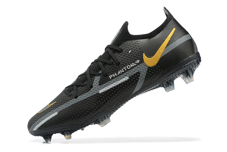 Shock Wave series Nike low-top Phantom GT2 waterproof Recharge all-knit FG football shoes Nike Phantom GT2 Elite FG