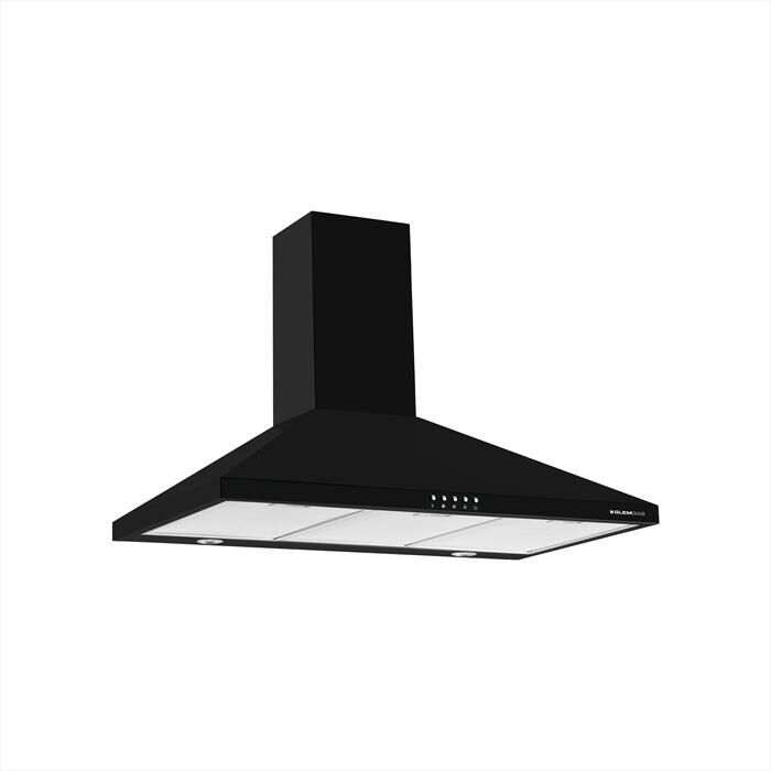 GLEM GAS - Cappa decorativa a parete GHP945BK-NERO