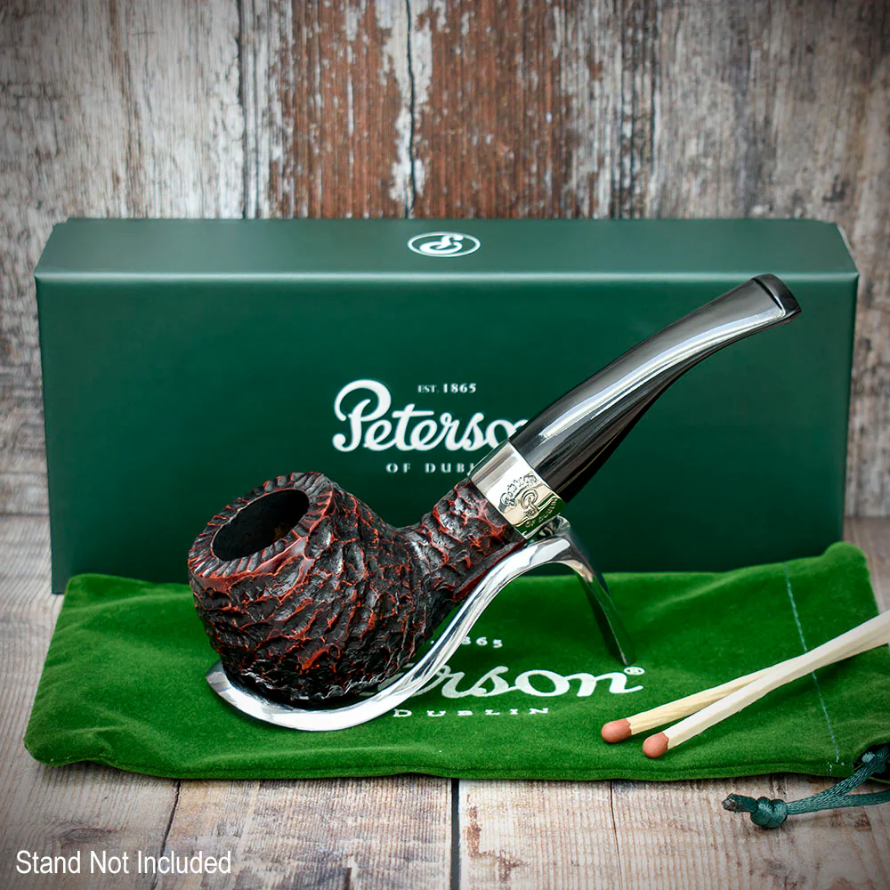 Peterson of Dublin Donegal Rocky Briar Smoking Pipe - Shape No.408