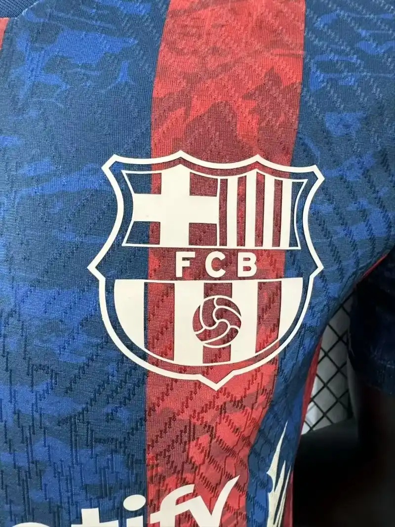 2024/2025 Player Version Barcelona Special Edition Blue-Red Football Shirt 1:1 Thai Quality