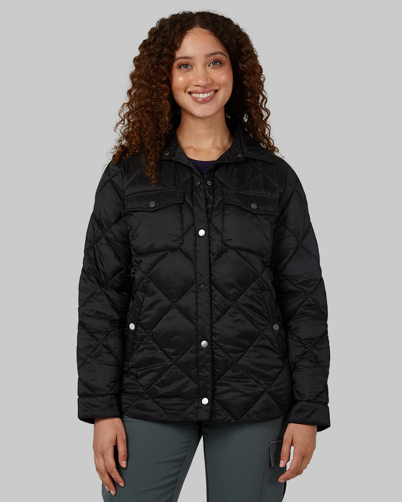 WOMEN'S LIGHTWEIGHT PACKABLE SHIRT JACKET