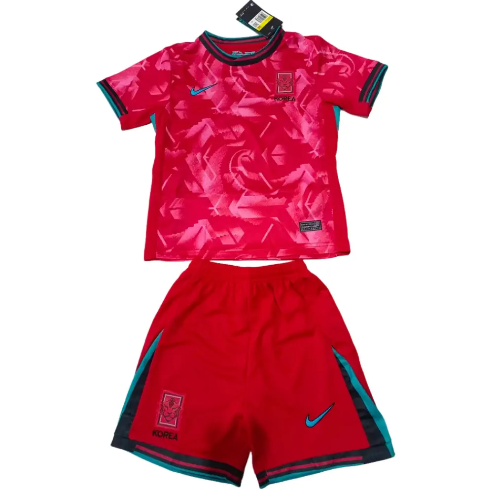 2024-25 South Korea Home Children's Jersey Set - Fans Edition