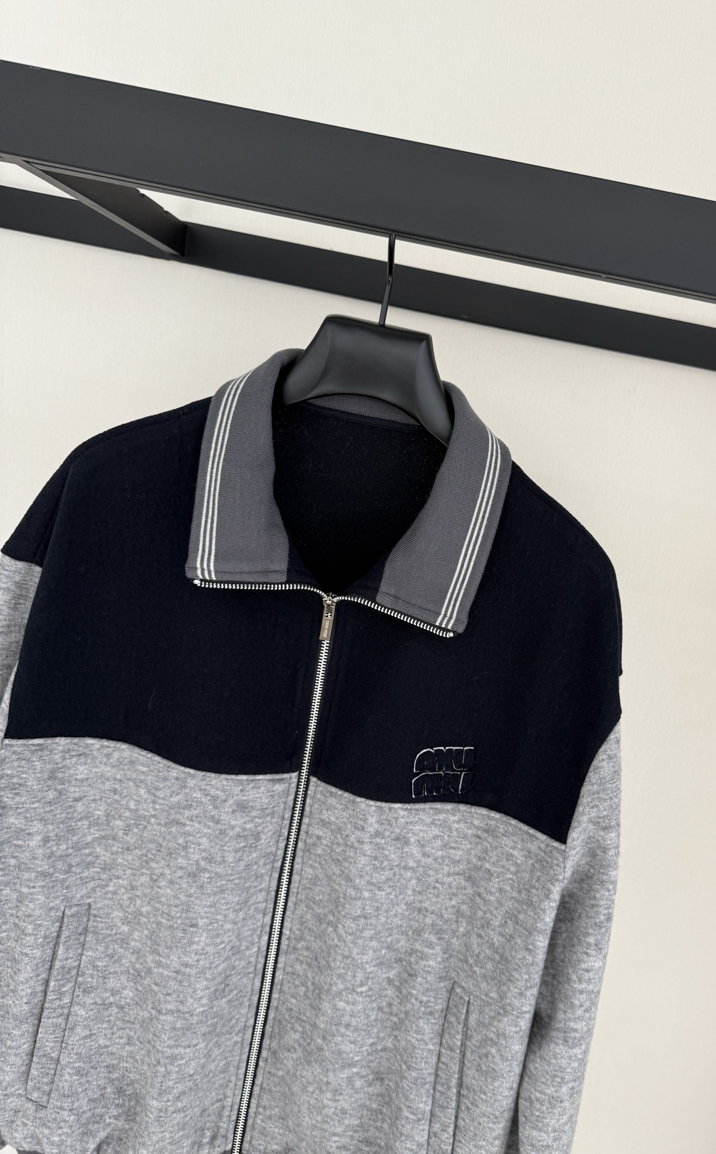 Classic baseball jacket style