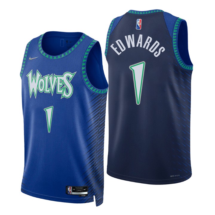 Anthony Edwards Minnesota Timberwolves 2021-22 City Edition Jersey