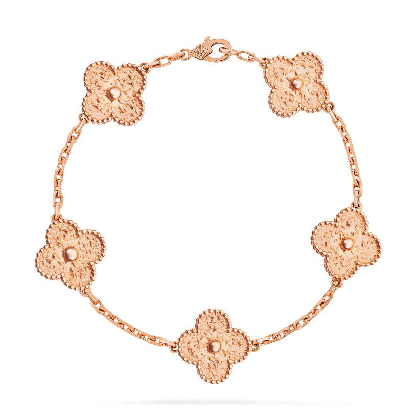 Vintage Alhambra bracelet, 5 motifs