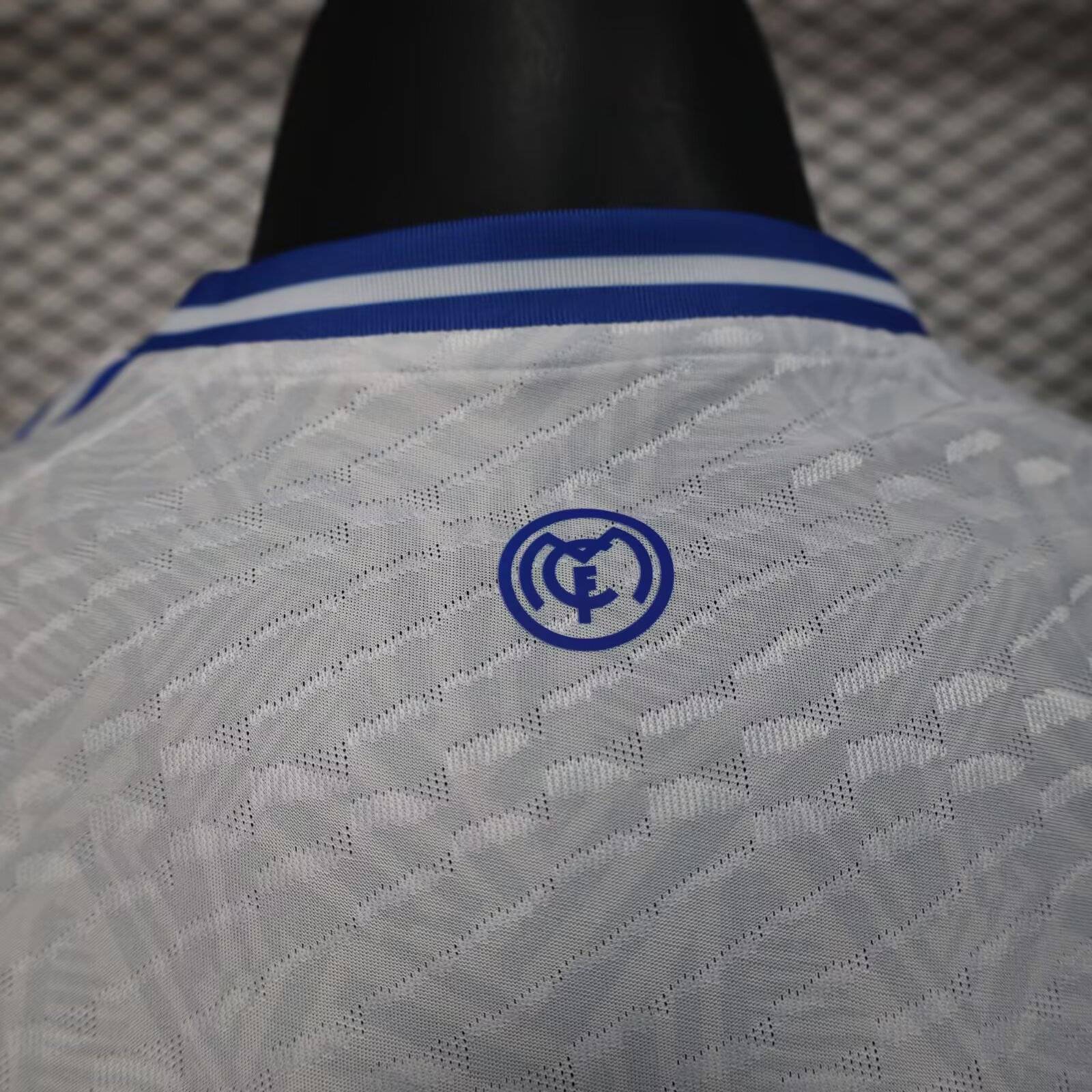 2025/2026 Player Version Real Madrid Special Edition Blue White Football Shirt 1:1 Thai Quality