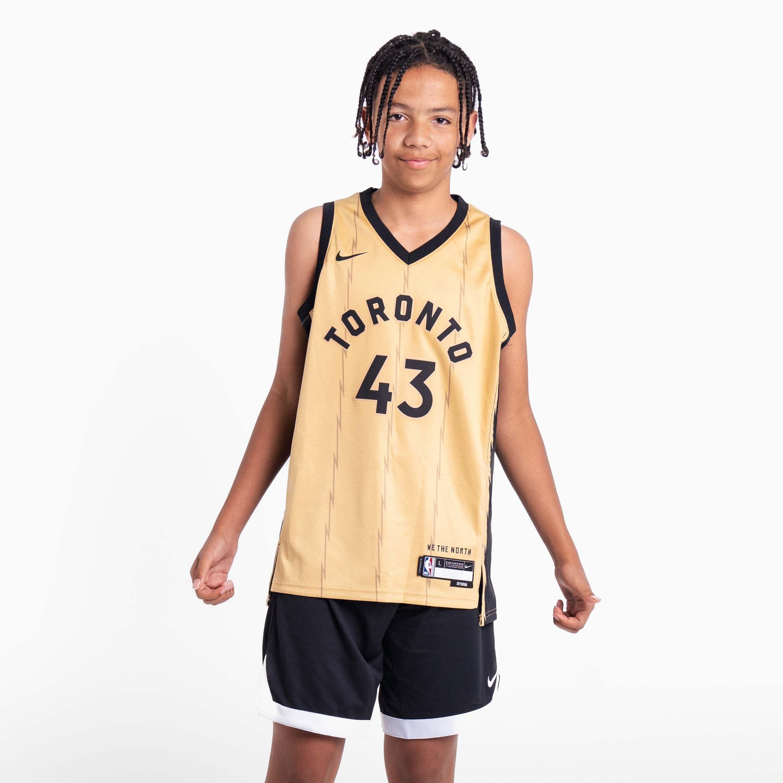 Pascal Siakam Toronto Raptors 2024 City Edition Youth NBA Swingman Jersey