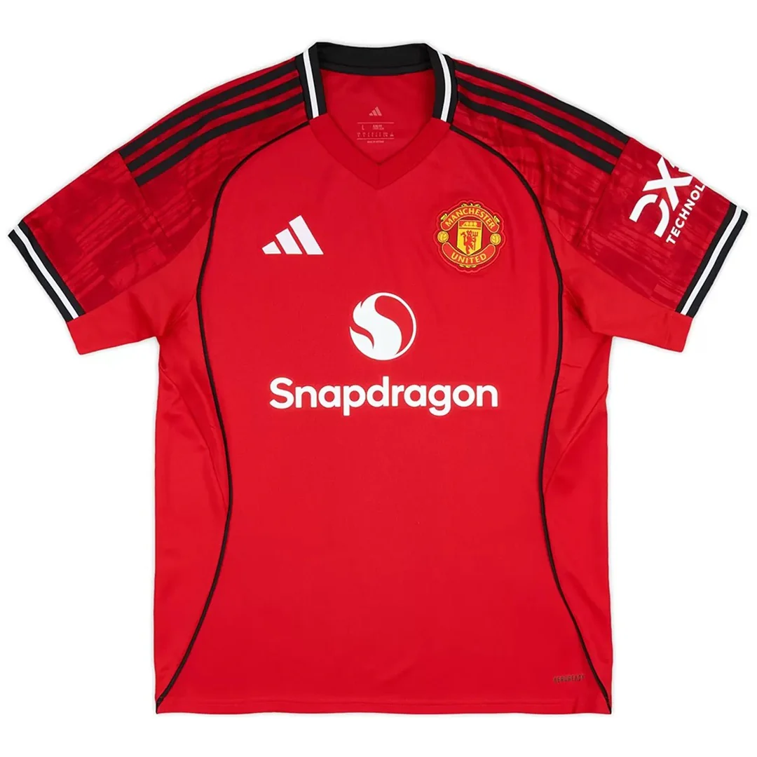 Mbeumo #19 Manchester United Home Soccer Jersey 2025/26
