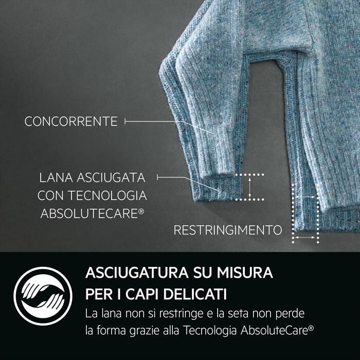 AEG - Asciugatrice TR9HH9BY 9Kg Classe B-Bianco