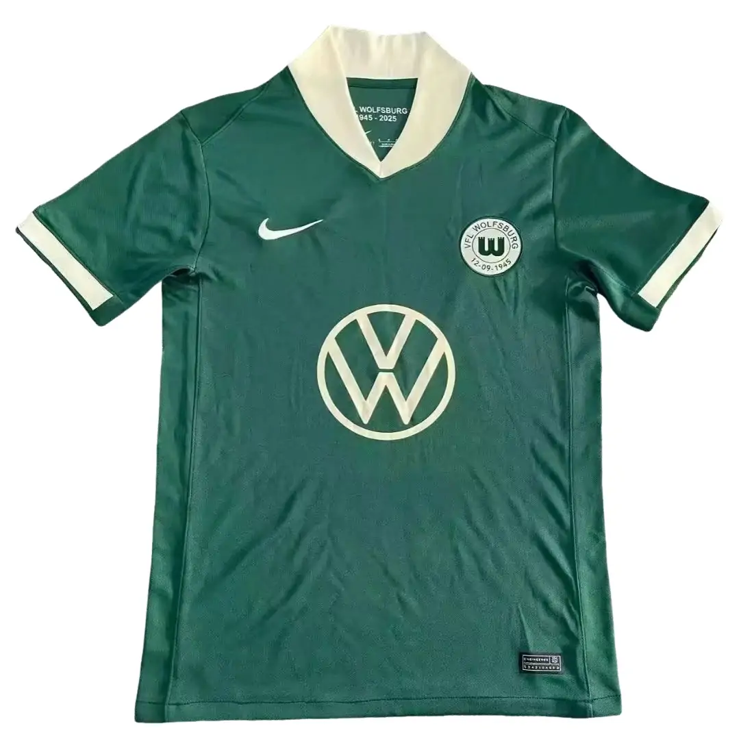 2025-26 VfL Wolfsburg Anniversary Kit Short Sleeve - Fans Edition