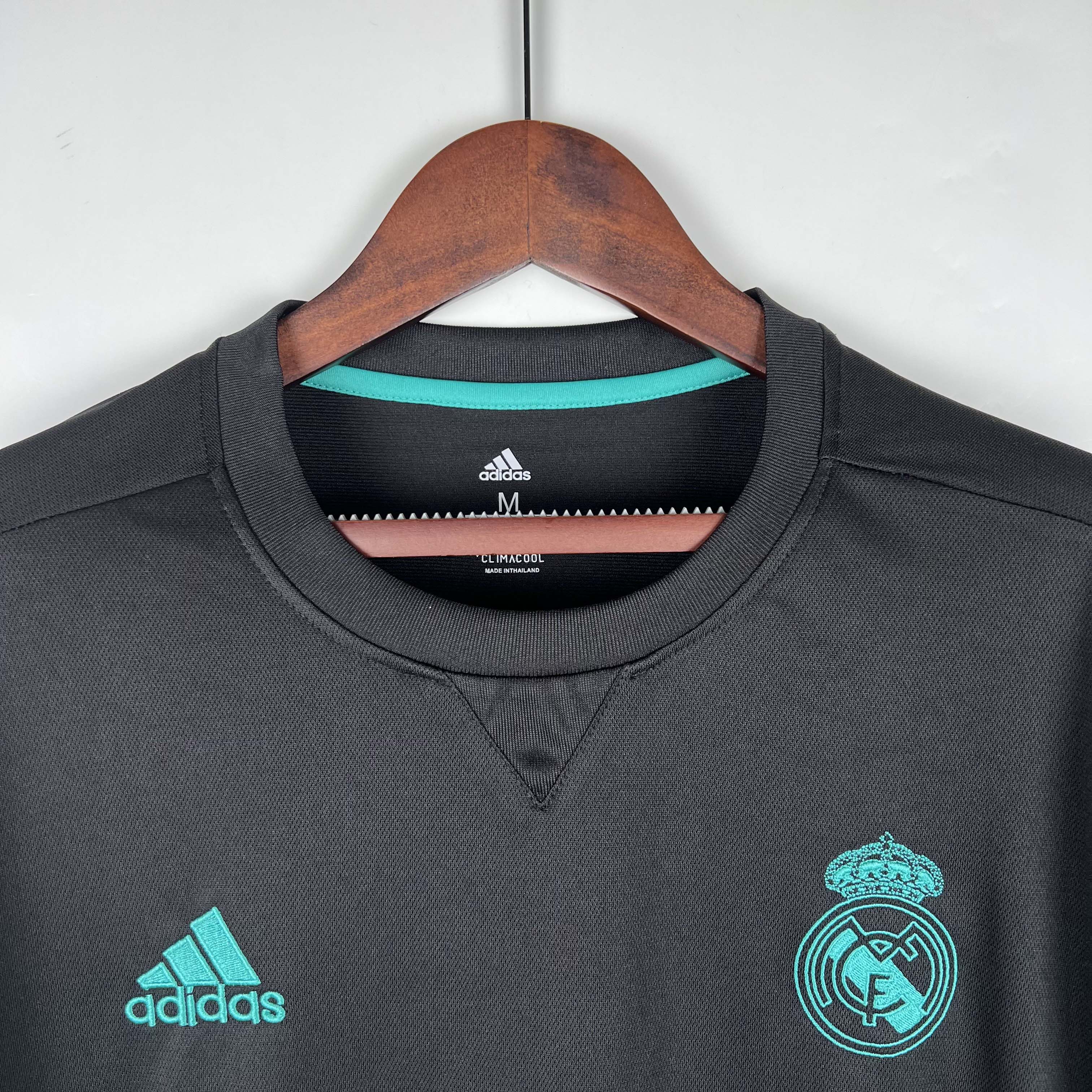 2017/2018 Real Madrid Away Long Sleeve Jersey 1:1 Thai Quality
