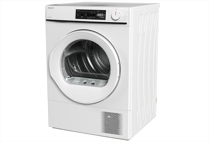 SHARP - Asciugatrice KD-NHA8S6GWE 8Kg Classe E-Bianco