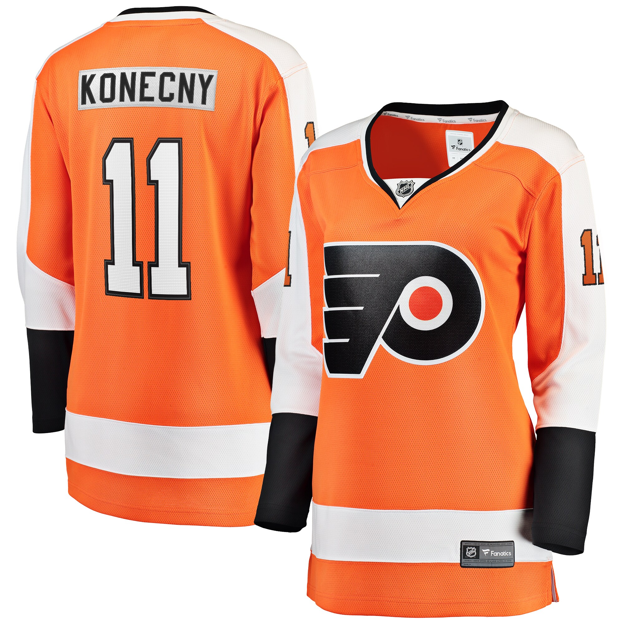 Travis Konecny Philadelphia Flyers Fanatics Women’s Home Premier Breakaway   Jersey – Orange