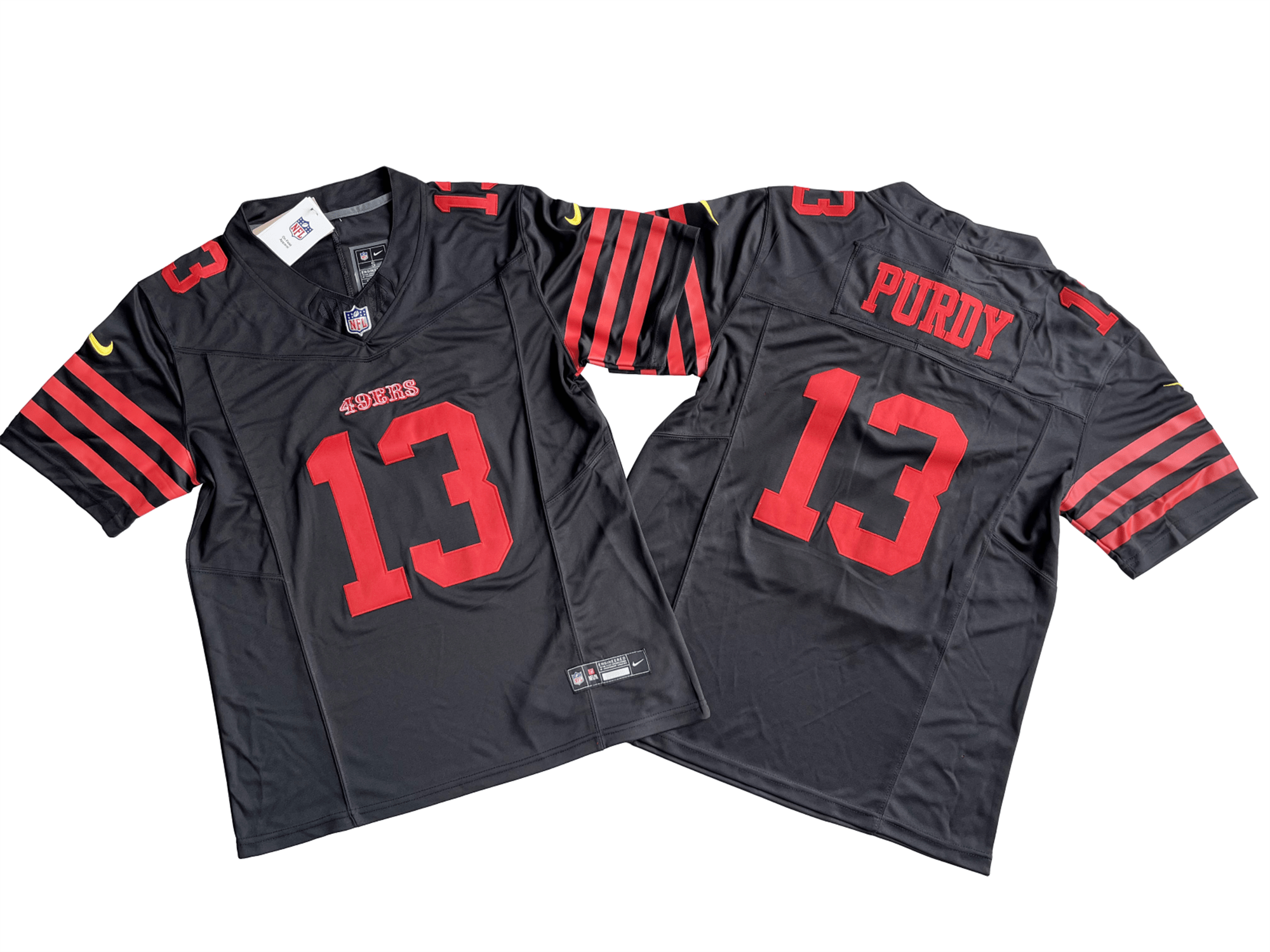 San Francisco 49ers 13# Brock Purdy Nike Vapor F.U.S.E. Limited Jersey