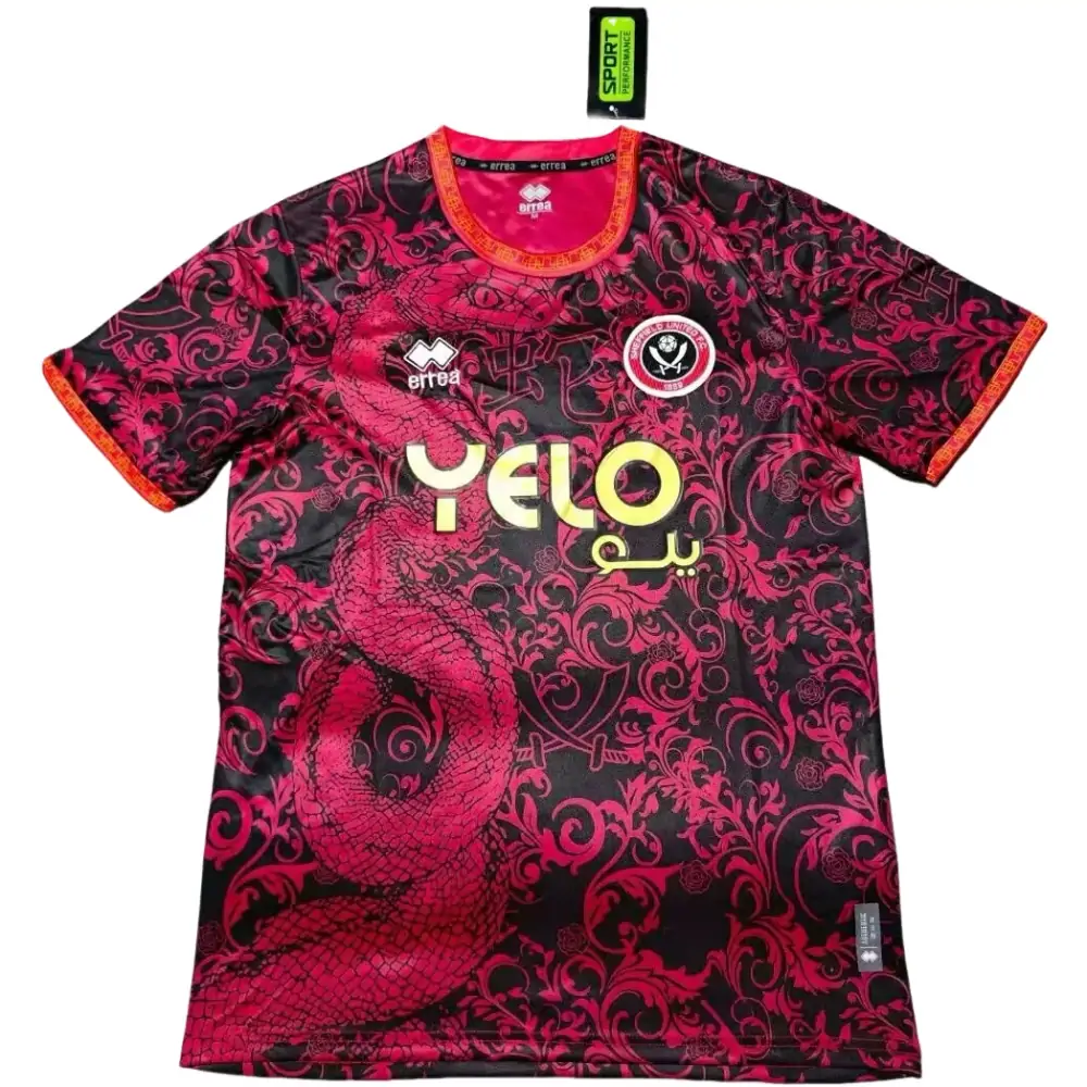 2025-26 Sheffield United Snake Year Commemorative Edition Jersey - Fans Edition