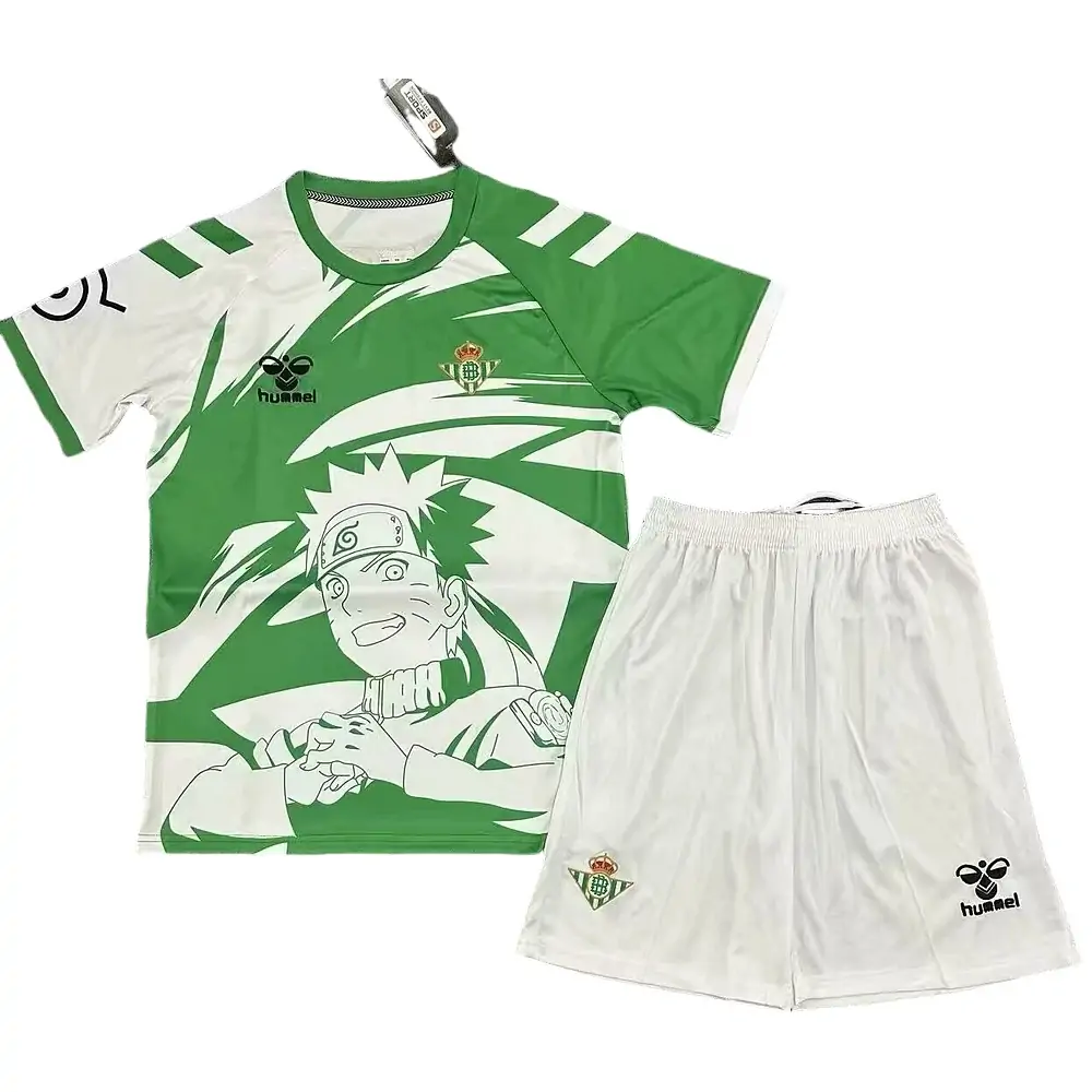 2025-26 Betis Naruto Kit - Jersey - Kids Edition