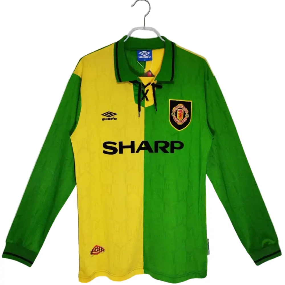 1992/1994 Manchester United third away long-sleeved retro jersey