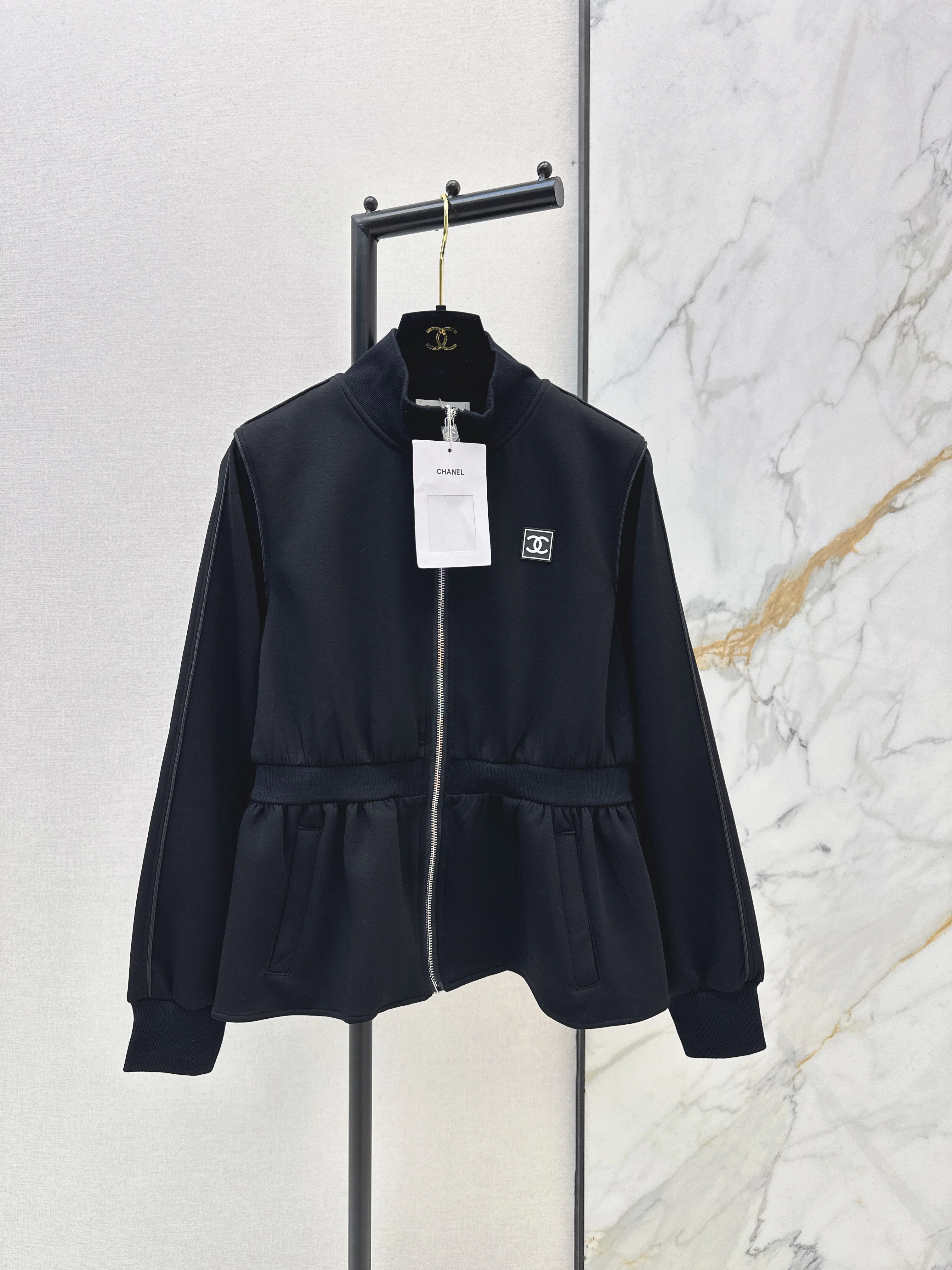 26NEW Stand Collar Fitted Waist Coat