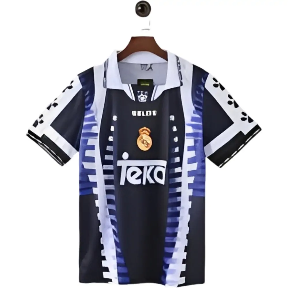 1997-98-Season-Real Madrid Away Jersey-Retro Edition