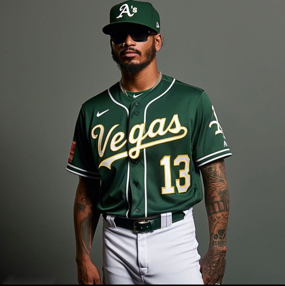 Las Vegas A’s uniforms