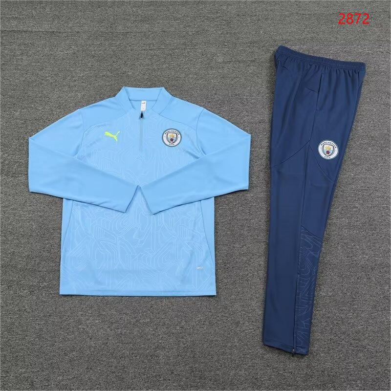 2024/25 Manchester City half-zip training kit