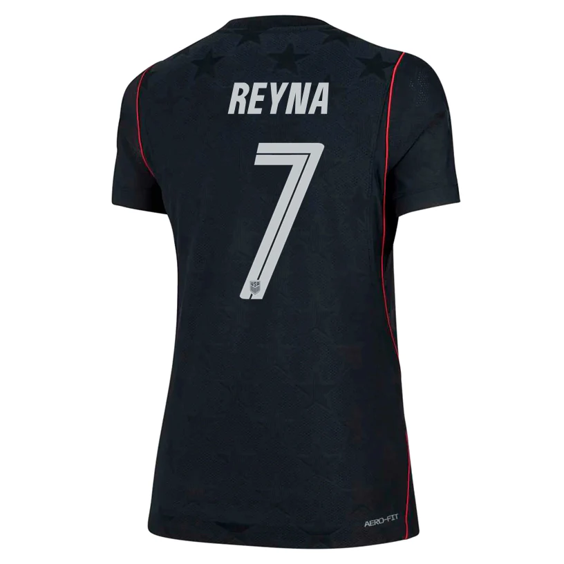 Nike Women's Reyna United States Match Authentic Away Jersey 2026 (Dark Obsidian/Pure Platinum)