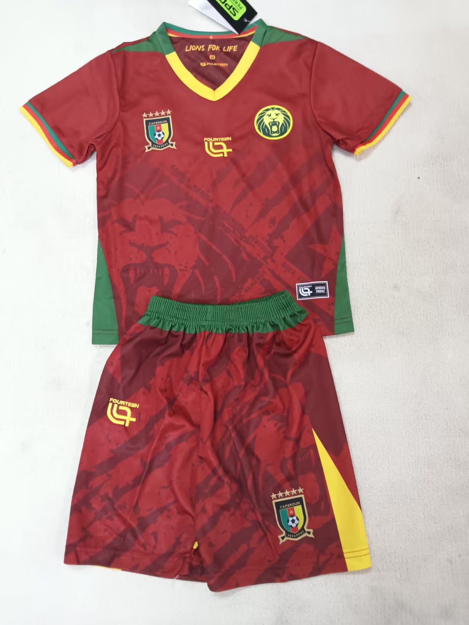 25-26 Cameroon Away Shirt - Kids