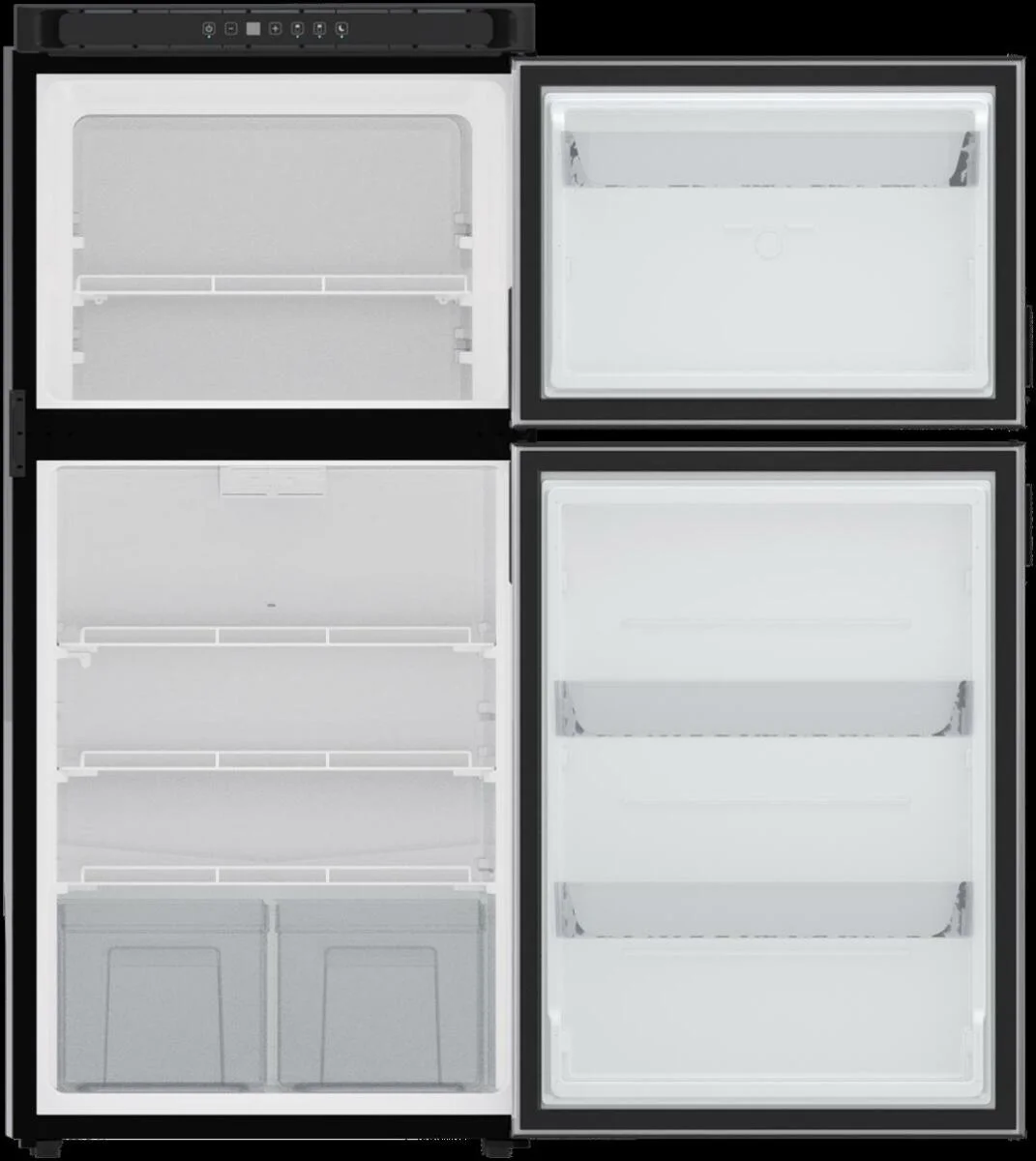 8 CU FT DC COMPRESSOR REFRIGERATOR