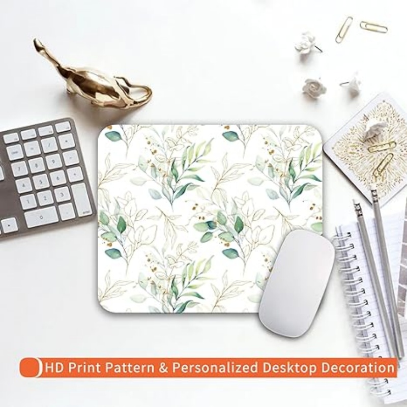 PADARTISAN Square Mouse Pad, Personalized Premium-Textured Custom Mouse Mat Design